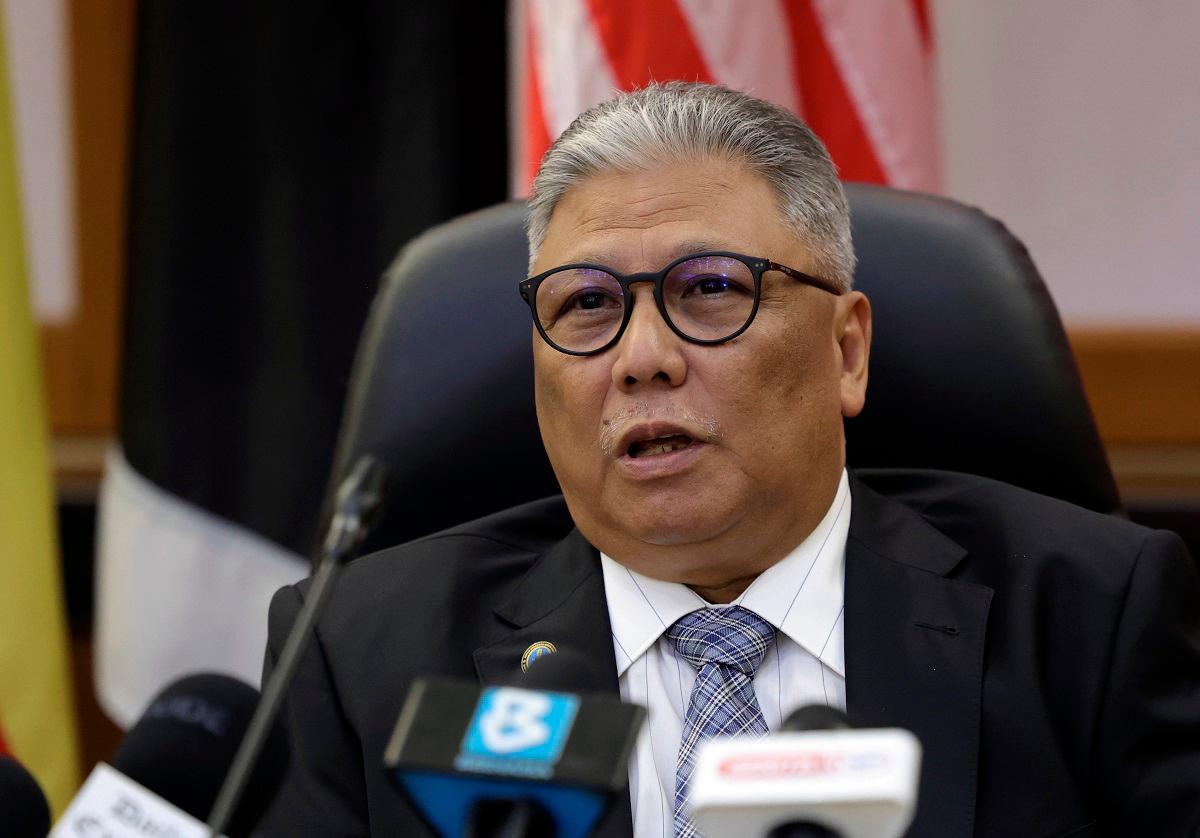 Sabah Assembly Speaker Datuk Seri Kadzim M. Yahya. - BERNAMApix