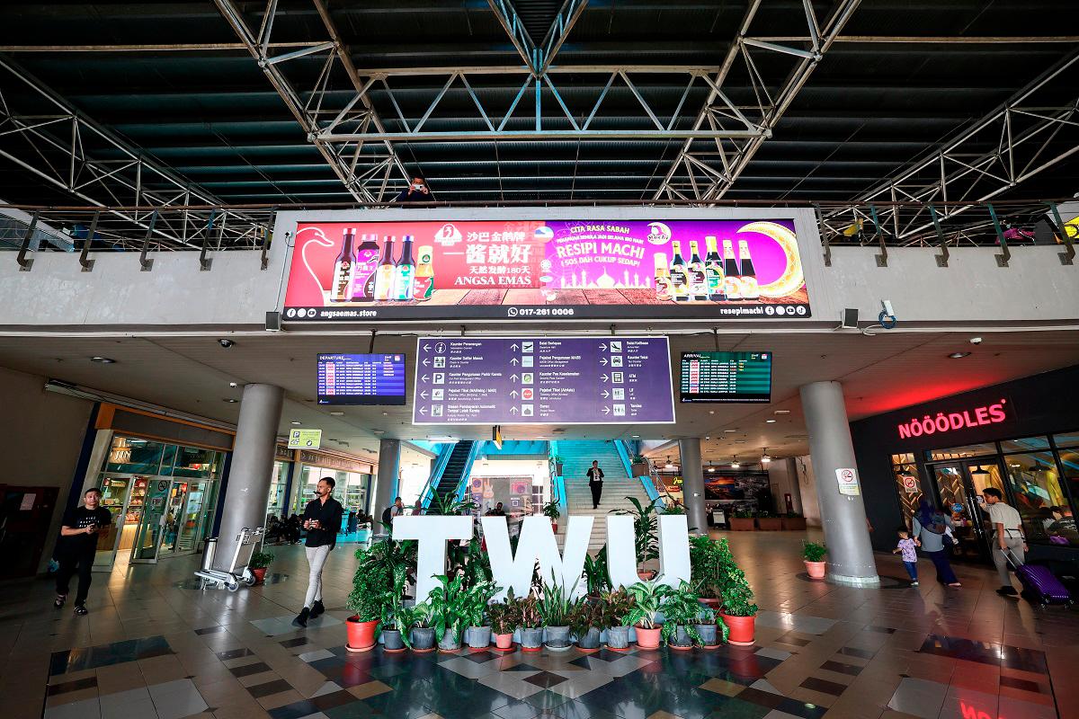 Tawau Airport. - Bernama file pic