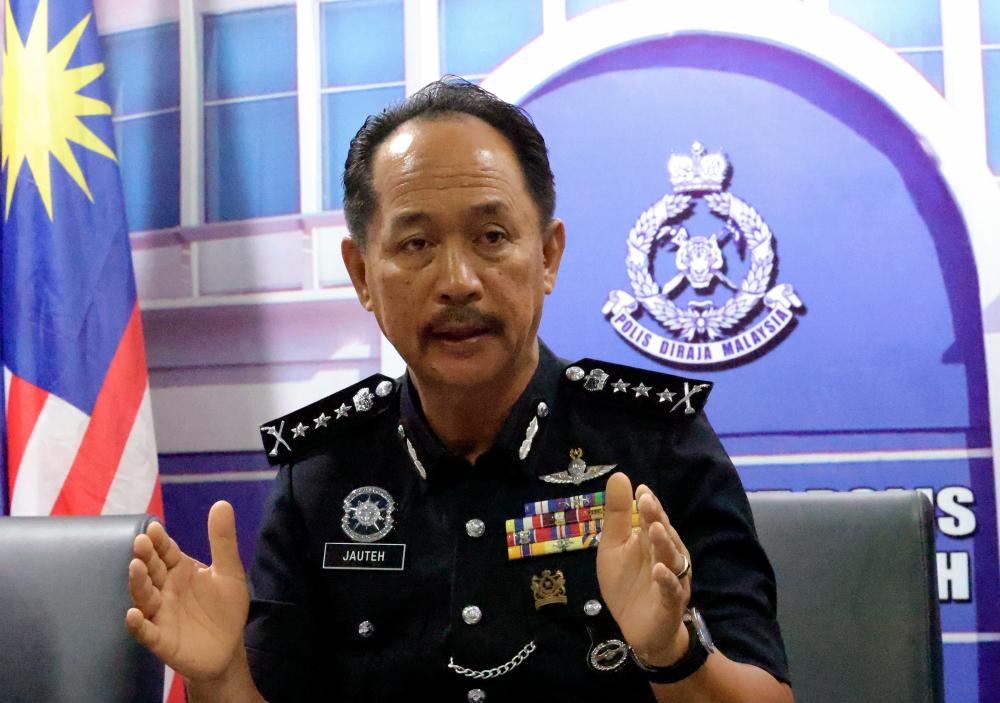 Pesuruhjaya Polis Sabah Datuk Jauteh Dikun - fotoBERNAMA
