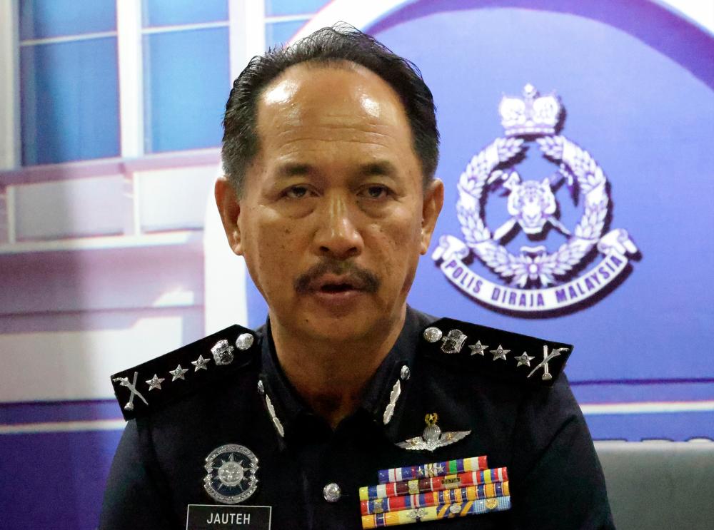 Sabah Police Commissioner, Datuk Jauteh Dikun - BERNAMApix