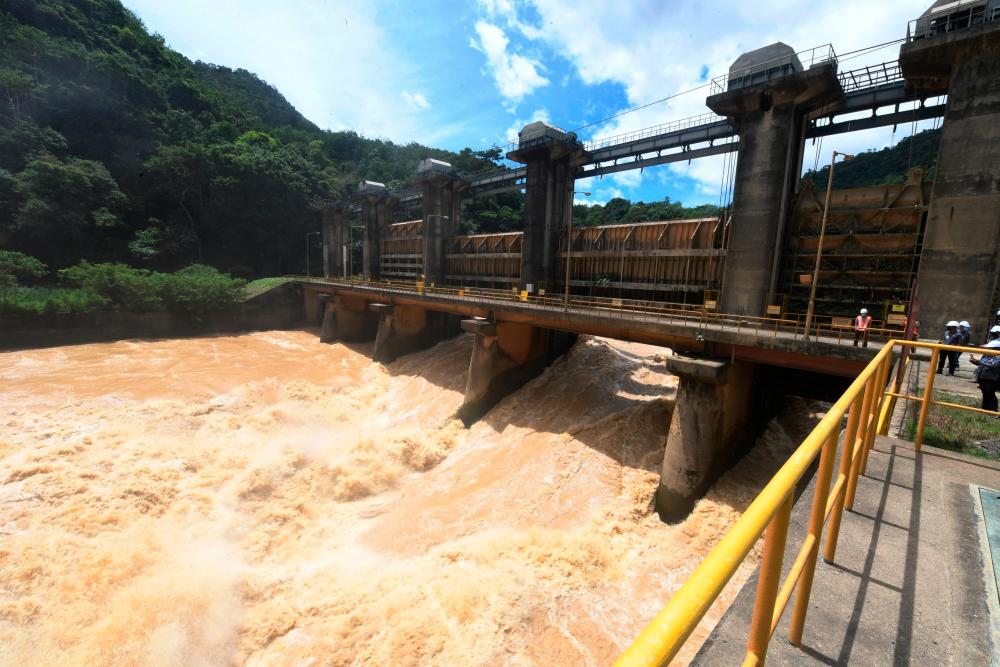 Tenom Pangi Hydro Power Station - BERNAMAPIX