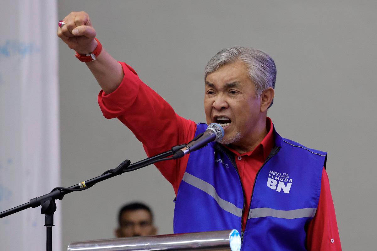 Deputy Prime Minister and UMNO president, Datuk Seri Dr Ahmad Zahid Hamidi. - BERNAMApix