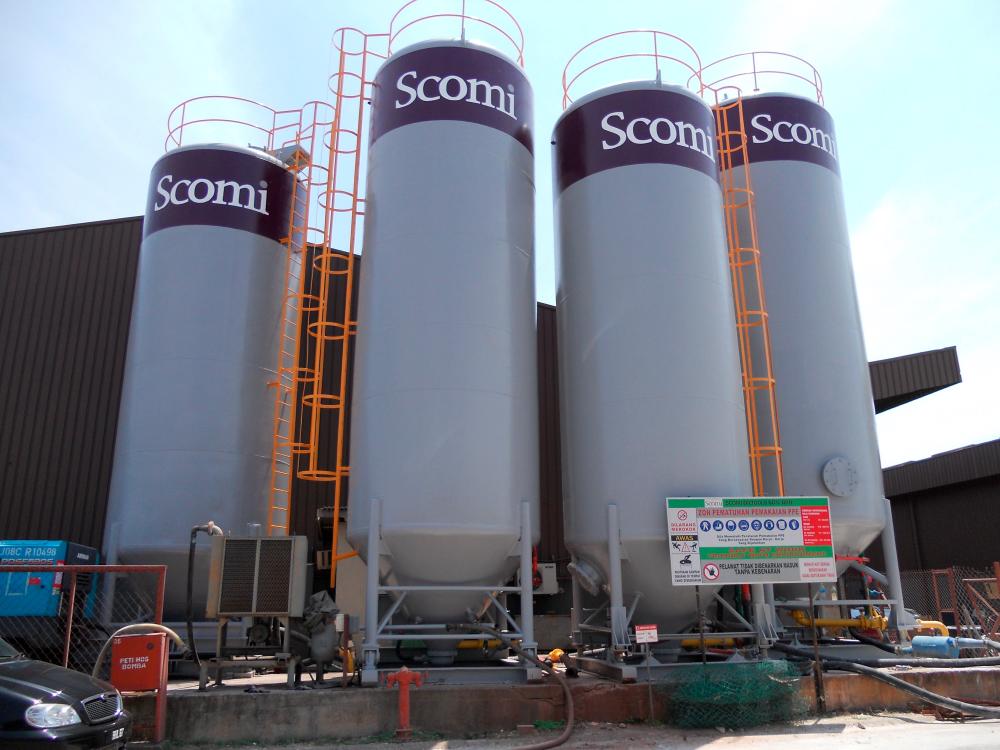 Scomi Energy - Liquid Mud Plant in Kemaman, Terengganu.