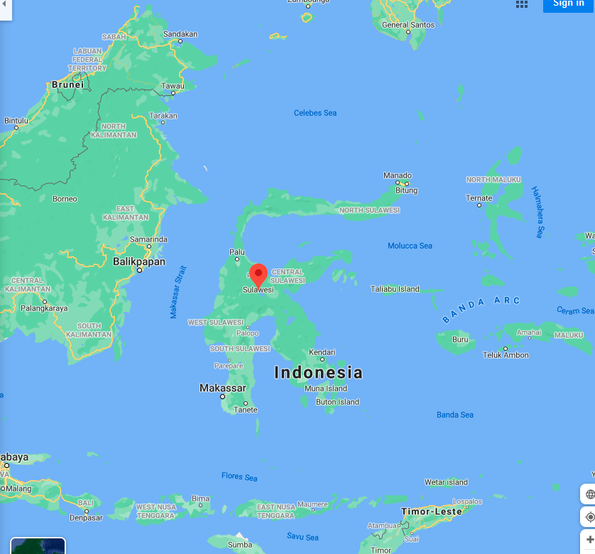 Sulawesi - Google Maps