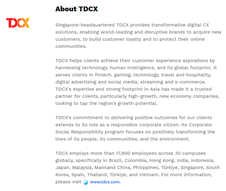 $!TDCX doubles down on gaming through expanded site in Türkiye