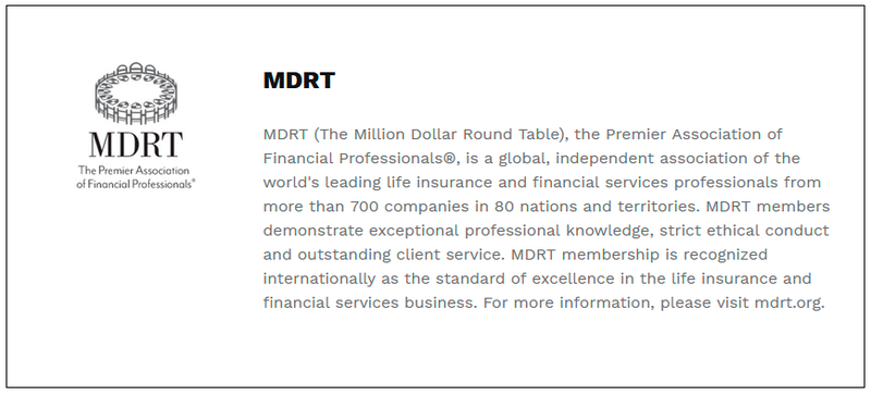 $!MDRT appoints first Singaporean as President of global organization’s leadership team