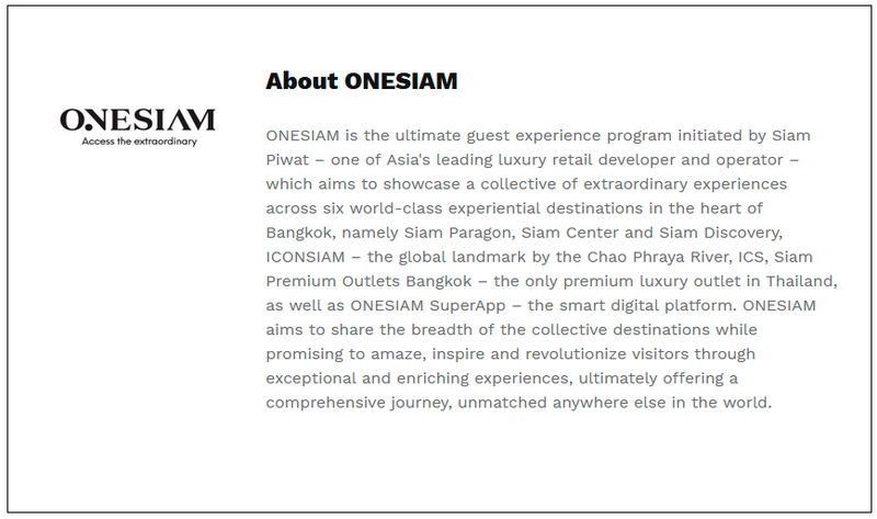 $!ONESIAM Curates a Spectacular Lineup of World-Class Fashion Events This October