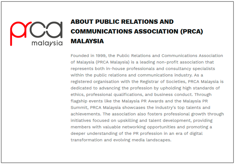 $!PRCA Malaysia Celebrates 25th Anniversary with The Largest Ever Malaysia Public Relations Awards and PR Summit 2024