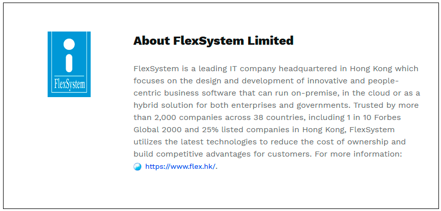 $!FlexSystem Achieves ISO 27001 Certification Confirming Robust Information Security Management