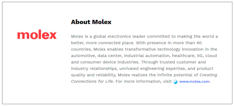 $!Molex Envisions the Future of Robotics in New Industry Report that Considers the Rising Potential of Human-Machine Collaborations