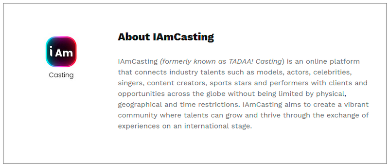 $!The Future of Casting Is Now: IAmCasting Debuts 2.0 Enhanced Features at Singapore Media Festival 2024