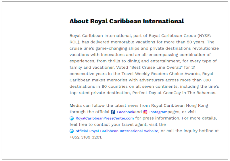 Royal Caribbean Doubles Hong Kong Homeport Sailings in 2025 $!Royal Caribbean Doubles Hong Kong Homeport Sailings in 2025