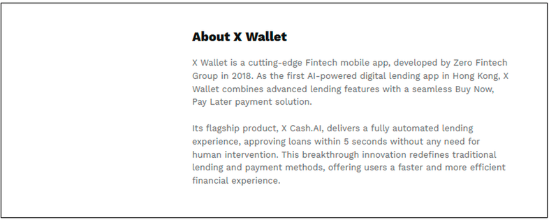 $!Zero Fintech Group Partners with Standard Chartered Bank (Hong Kong) Limited to Enhance A.I. Financing Solutions for X Wallet with HKD800 Million Funding Limit