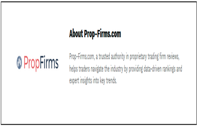 $!Prop-Firms.com Highlights Innovation in 2025 Prop Trading Awards