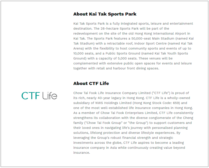 $!CTF Life Named Kai Tak Sports Park’s Exclusive Founding Insurance Partner Launching Community Fencing Programme to Nurture Future World-class Fencers