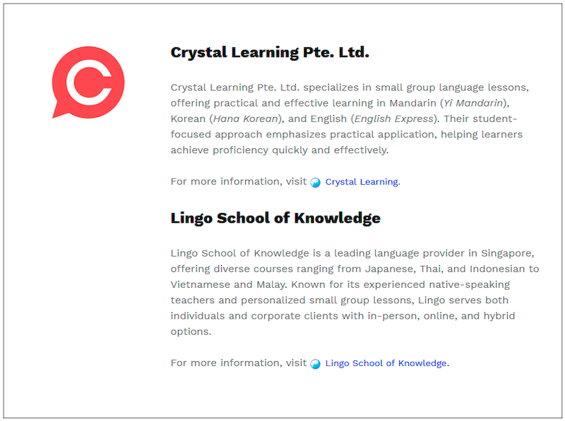 $!Crystal Learning and Lingo School of Knowledge Unify Language Portfolio to Streamline Offerings and Enhance Student Experience