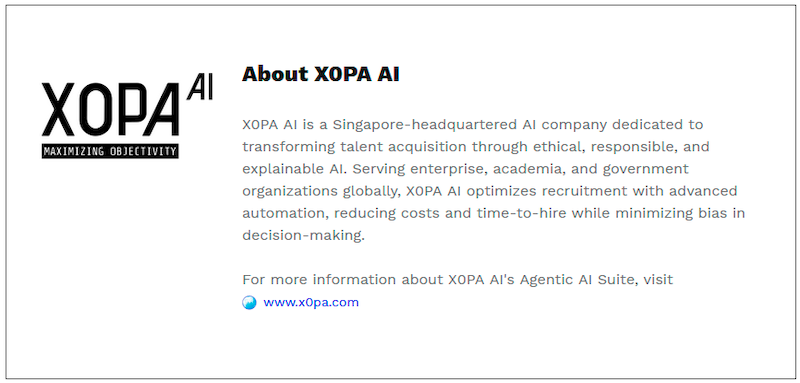 $!X0PA AI Launches Revolutionary Agentic AI Suite for Talent Acquisition