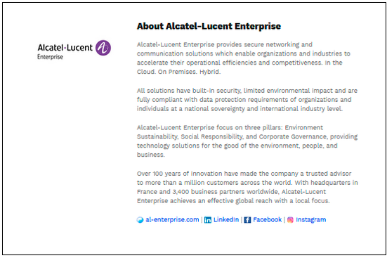 $!Alcatel-Lucent Enterprise unlocks multi-vendor support on OmniVista Network Advisor