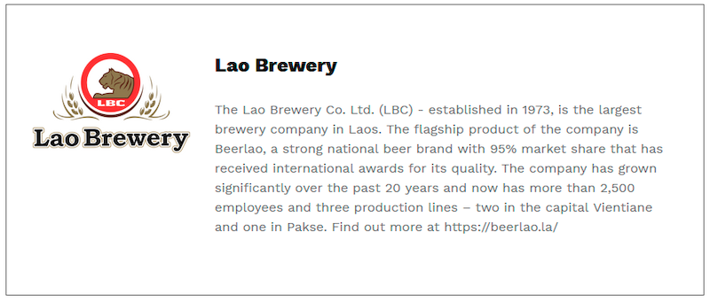 $!Lao Brewery Company Strengthens Commitment to a Greener Future with Renewable Energy and Sustainability Initiatives