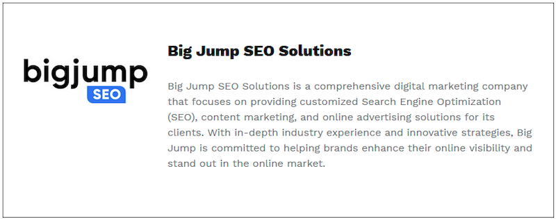 $!BigJump SEO Empowers Medical Aesthetics Industry to Create New Business Opportunities