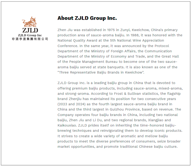 $!ZJLD Group FY2024 Performance Shows High-Quality and Stable Development with a Remarkable 116.3% Surge in Operating Cash Flow