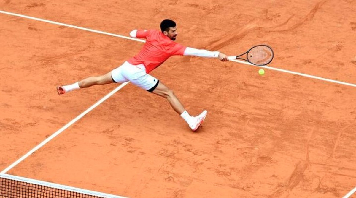 Djokovic, the 24-time major champion, during a victory over 98th-ranked Mackie McDonald of the United States at the French Open on May 27, 2025. - AFPpix
