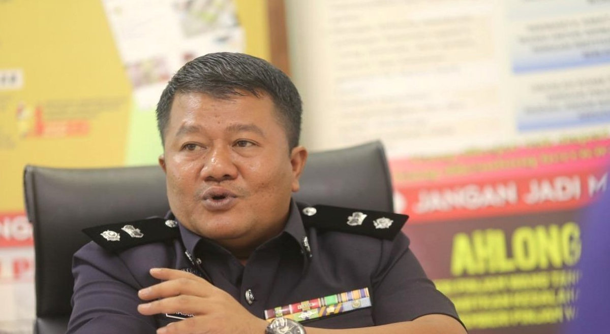 Ketua Polis Daerah Manjung ACP Hasbullah Abd Rahman. - BERNAMApix