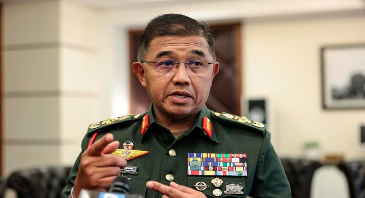 Chief of Defence Force General Tan Sri Mohd Nizam Jaffar. Bernamapix