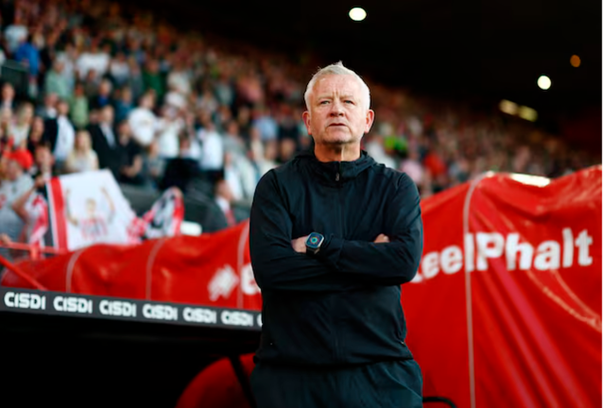 Chris Wilder. Credit: Action Images via Reuters
