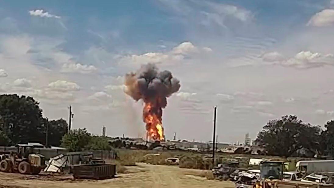 Screenshot of video taken from @SpaceflightNow/X
