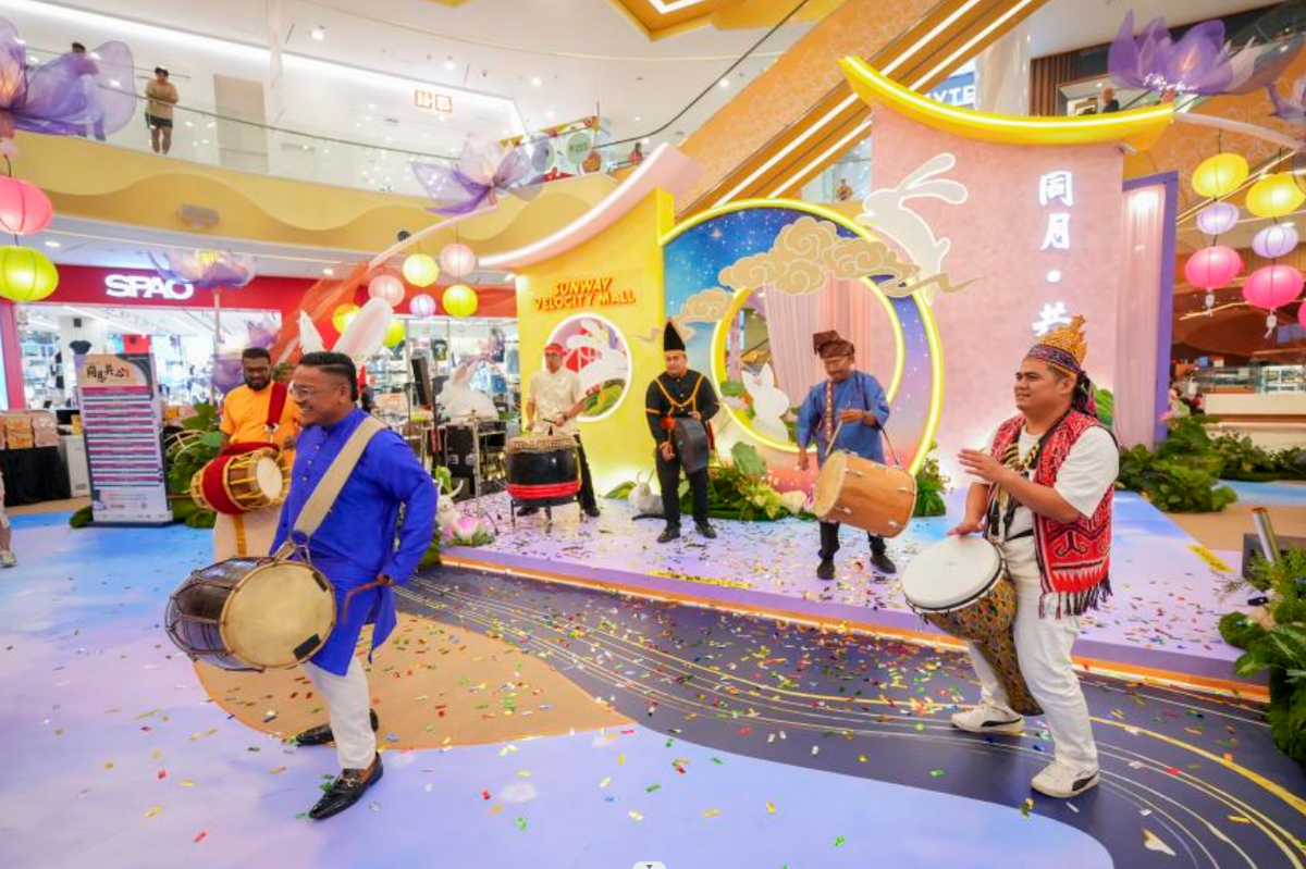 $!Multi-cultural drum performance