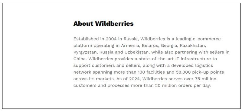 $!Uzbekistan’s Sellers Post Record Sales Growth on Wildberries Marketplace