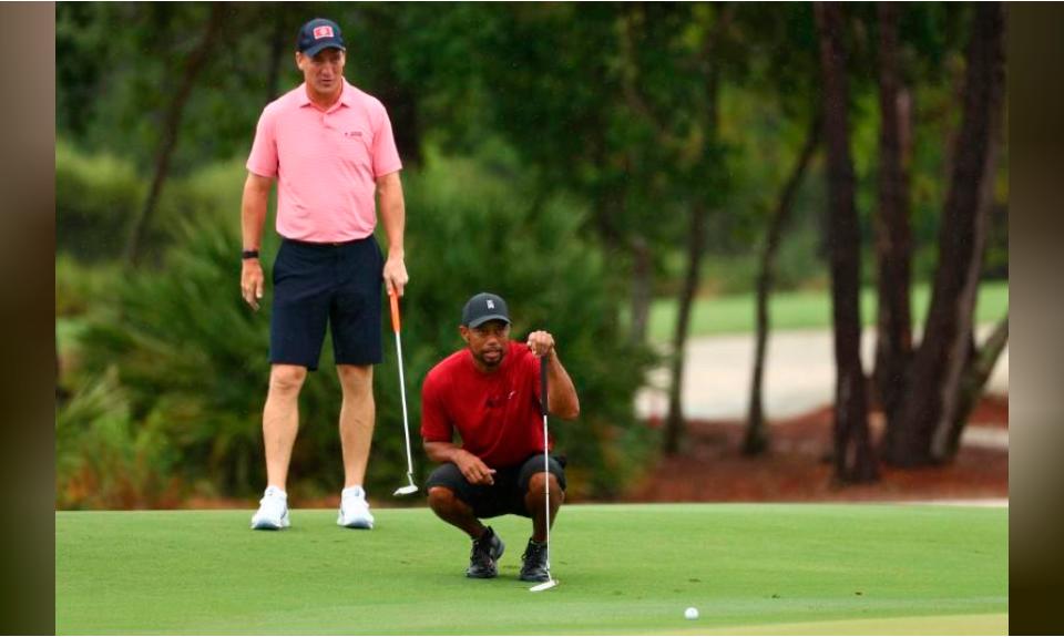 (video) Woods and Manning beat Mickelson and Brady in charity match