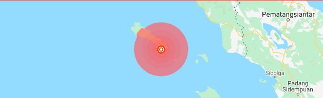 Quake of magnitude 6.2 strikes near Indonesia’s Aceh province