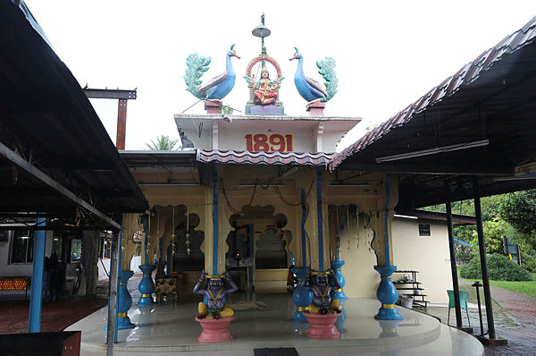 The Sri Maha Mariamman Temple in Seafield, Subang Jaya. Picture from Dec 2, 2018.