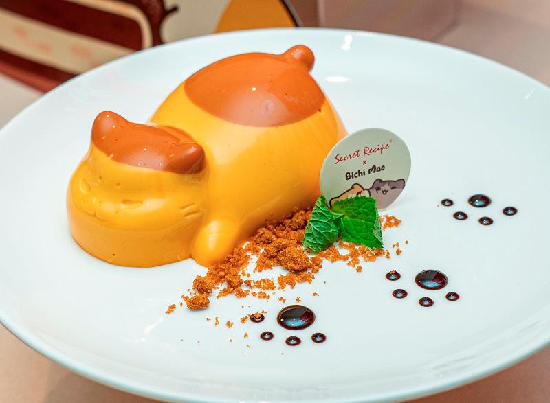 Bichi Mao-themed panna cotta. $!Bichi Mao-themed panna cotta.