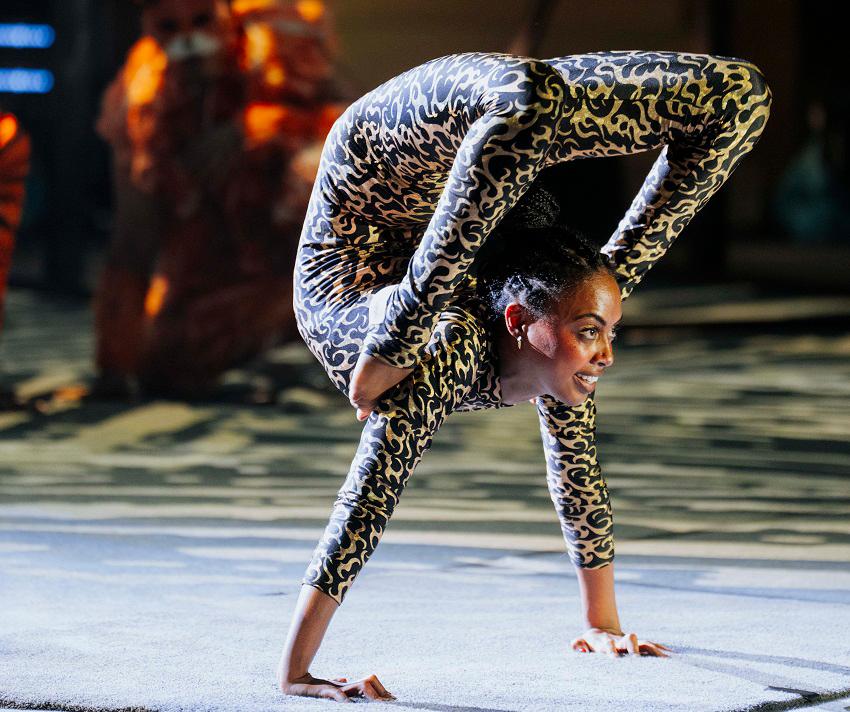 $!Asefa is a contortionist who has performed with Cirque Du Soleil and America’s Got Talent.