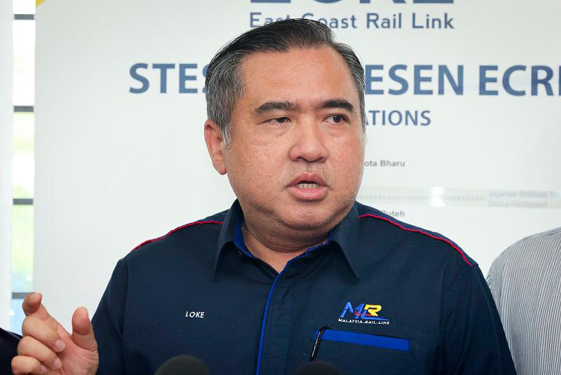 Transport Minister, Anthony Loke - BERNAMApix