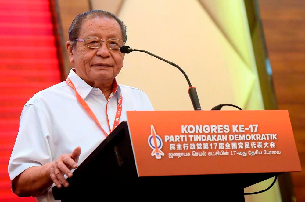 Police open invesgation over Kit Siang’s tweet