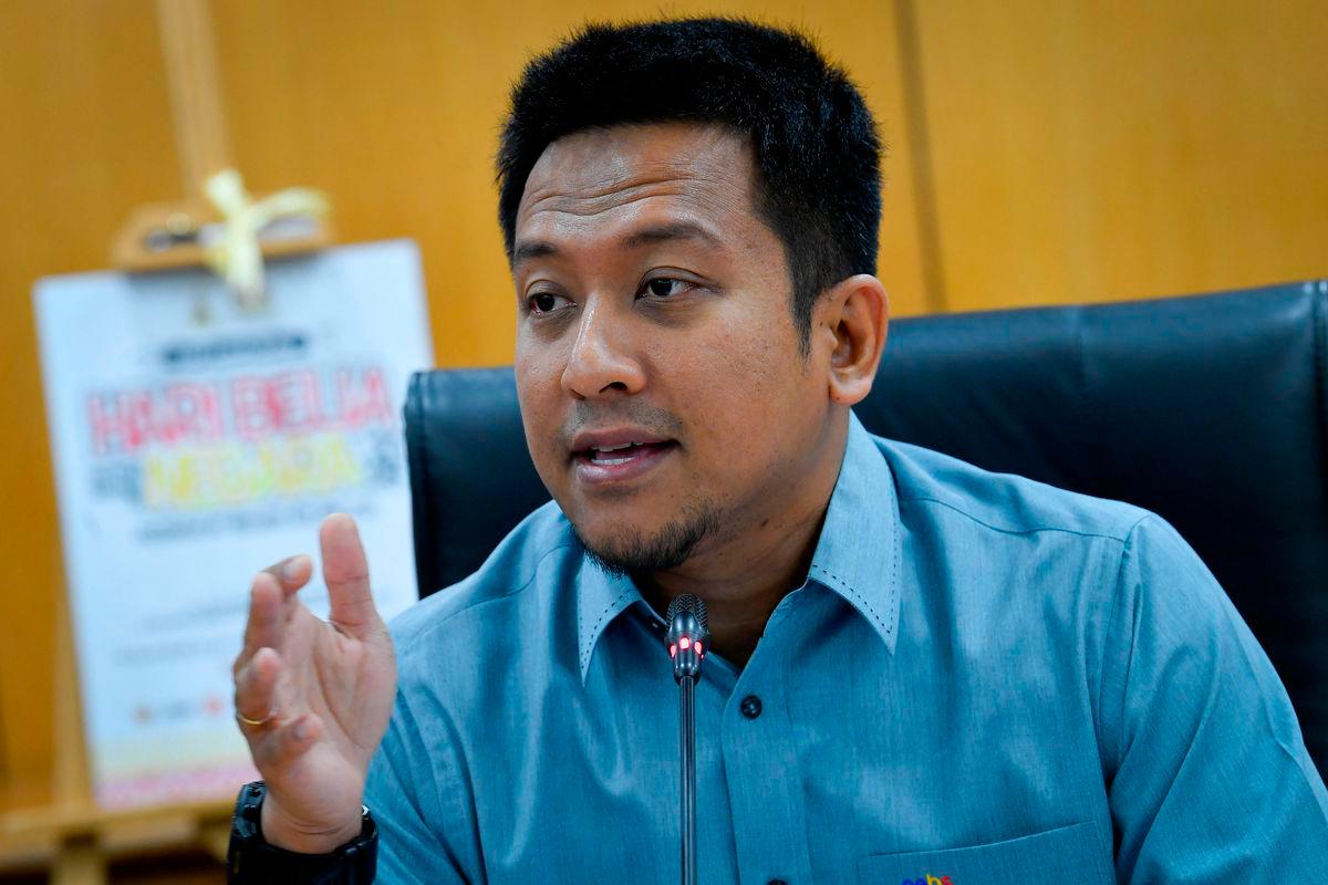 Selangor Youth, Sports, and Entrepreneurship Committee chairman Mohd Najwan Halimi - Photo by BERNAMA