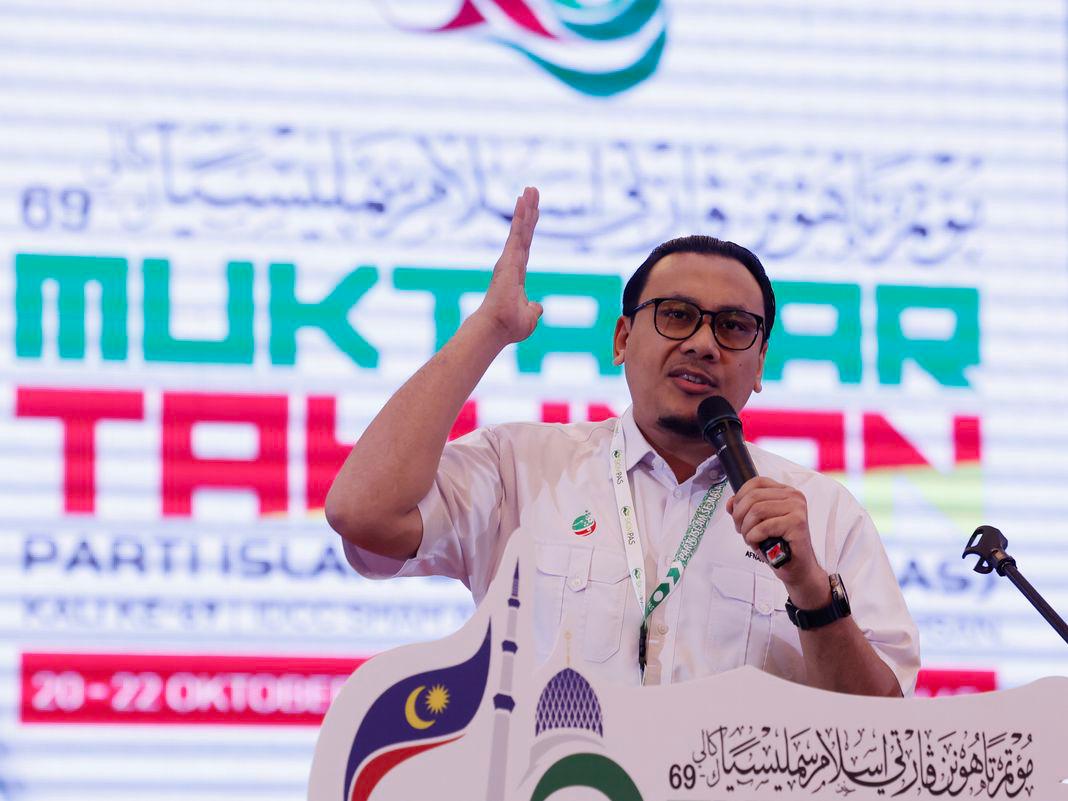 PAS Youth chief Afnan Hamimi Taib Azamudden - BERNAMAPIX