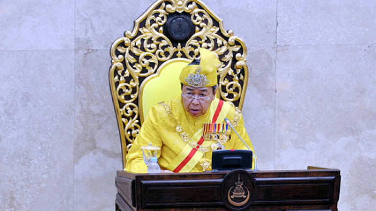 The Sultan of Selangor, Sultan Sharafuddin Idris Shah.