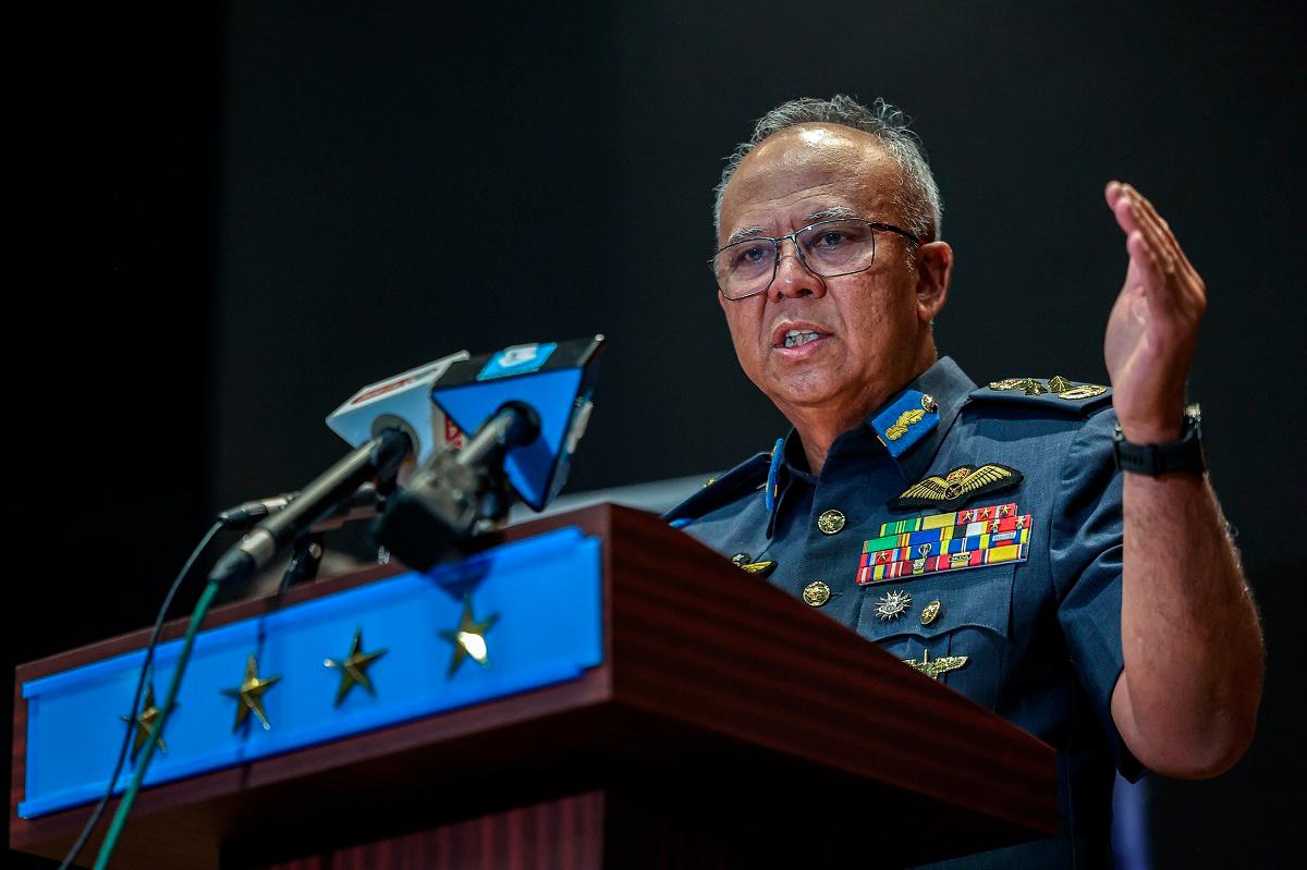 Air Force Chief General Datuk Seri Muhamad Norazlan Aris. - BERNAMApix