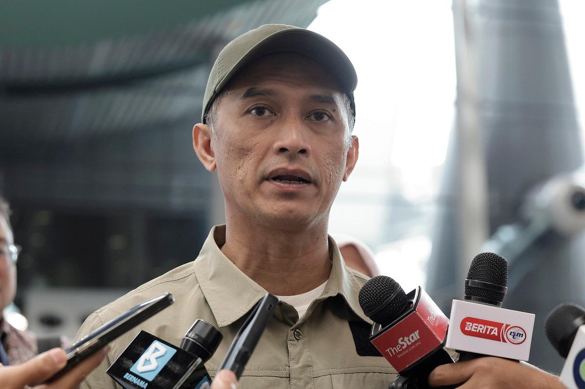 Ketua Pengarah (KP) Agensi Kawalan dan Perlindungan Sempadan Malaysia (AKPS) Datuk Seri Mohd Shuhaily Mohd Zain. - fotoBERNAMA