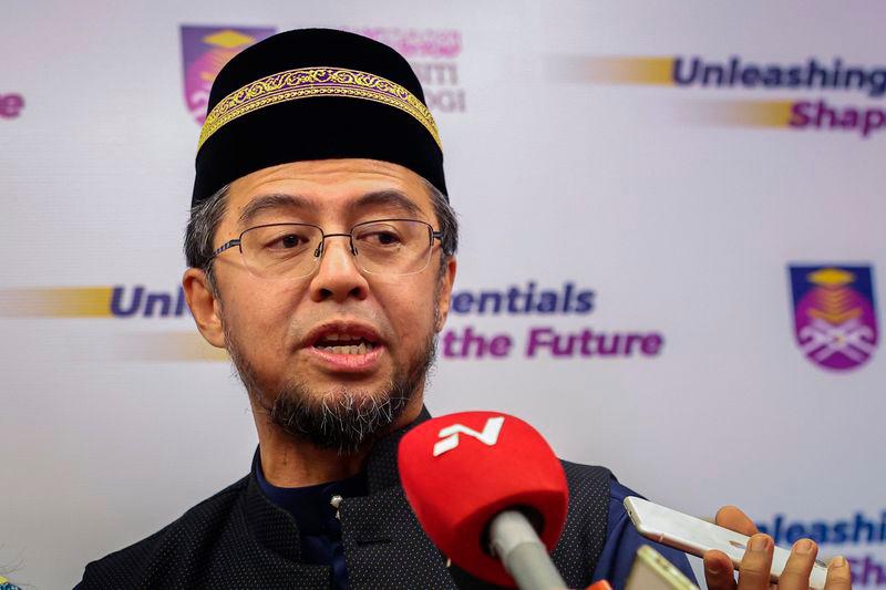 Naib Canselor UiTM Prof Datuk Dr Shahrin Sahib @ Sahibuddin - fotoBERNAMA