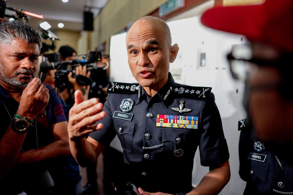 Selangor police chief Datuk Shazeli Kahar - BERNAMAPIX