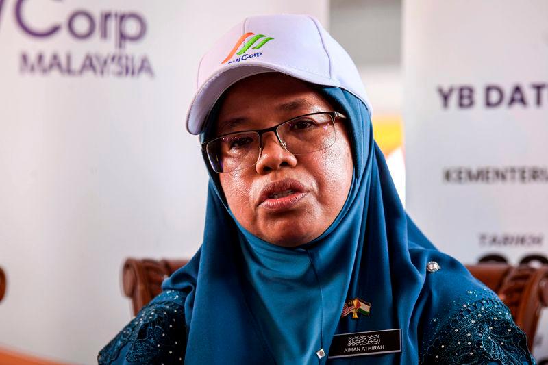 Deputy Minister of Housing and Local Government Datuk Aiman Athirah Sabu - BERNAMApix
