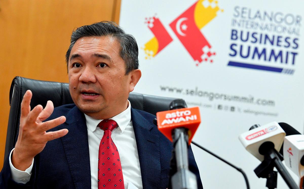 Exco Pelaburan, Perdaganggan dan Mobiliti Selangor Ng Sze Han. - fotoBERNAMA