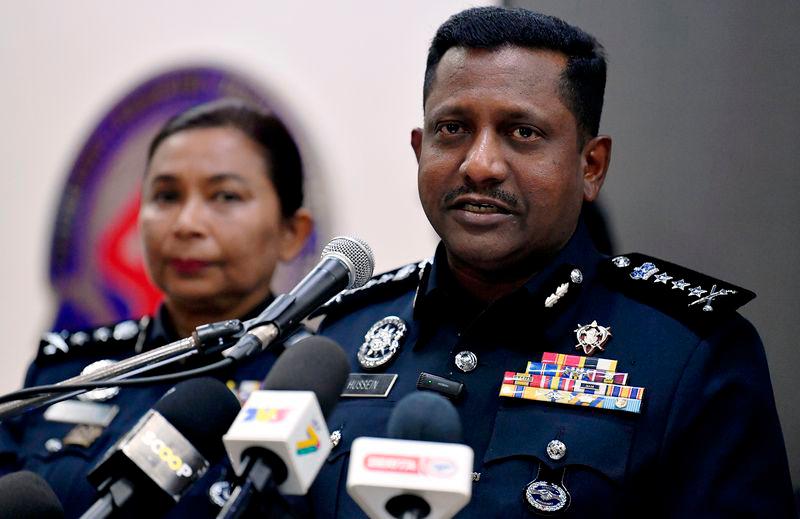 Selangor Police Chief Datuk Hussein Omar Khan - BERNAMApix