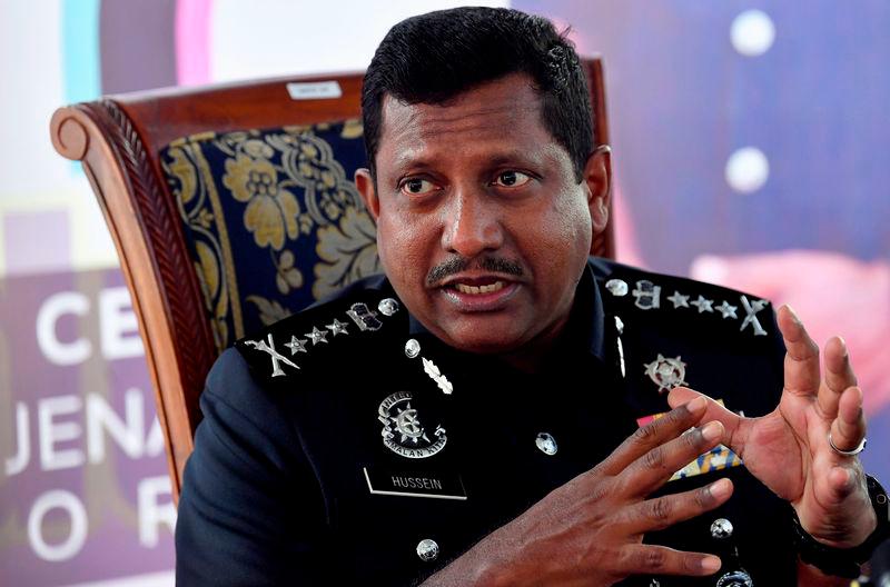 Selangor police chief Datuk Hussein Omar Khan - BERNAMApix